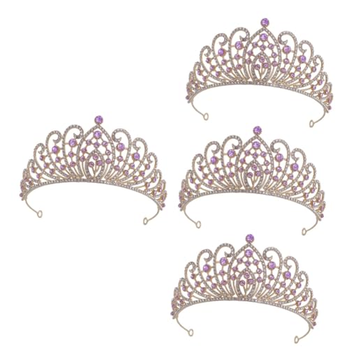 Couronne de mariage baroque pour sublimer une coiffure de mariée élégante lors de la cérémonie