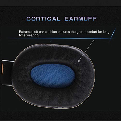 Genec SY755MV Luminous Game Headphone Over-ear para jogos com microfone PC Gamer Fones de ouvido de