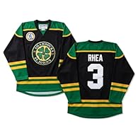 AUTHENTIC MOVIE DESIGN FOR SPORTS FANS: This Ross the Boss Rhea #3 Hockey Jersey is the perfect choice for any movie buff or sports fan. Professionally stitched letters and numbers provide an authentic look, making it ideal for costumes, fan events, ...