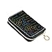OTVEE Multicolored Chemistry Molecular Formulas Credit Card Wallet, Microfiber Leather Zipper RFID Card Case Holder for Women