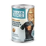Your Pet's Kitchen Chicken & Waffle Wet Dog Food — Real Chicken, Breakfast-Inspired Pâté, Grain-Free, Complete & Balanced — 13.2 oz Cans (Pack of 12), Made in USA
