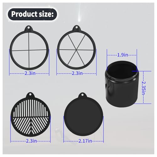 Telescope Dew 4"，Cap Cover, Bahtinov Mask, Diffraction Spike Compatible with ZWO SeeStar S50 by XJJ - Used condition - Image 3