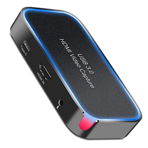 FAMKIT Capture Card, Video Capture Card Apparaat HDMI USB 3.0 Live Streaming Game Recorder Device Dongle 1080P Full HD Video Recorder voor OBS Gaming Live Streaming HD Capture Box