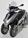 Cupolino alto (42cm yourban) ermax per MP3 125 300 2011 2017 trasparente