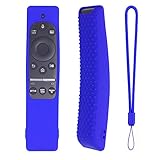 Rutschfestes Design, legen Sie es auf den Tisch und es fällt nicht leicht ab, ist leicht zu greifen und verhindert, dass die Fernbedienung verrutscht, reißt, kratzt oder verloren geht.