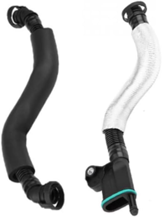 Oil Separator PCV Valve +2PCS Ventilation Hose for AU D1 TT A4 Q5 for for VW Skoda Golf Jet-ta Seat 1.8/2.0 TSI 06H103226A 06H103495E - (Color: Seperator Set)