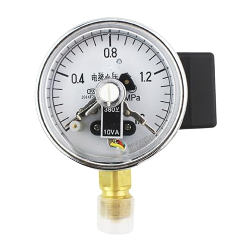 Manomètre à contact électrique table de contrôle jauge vide 0-1,6 MPA compresseur eau