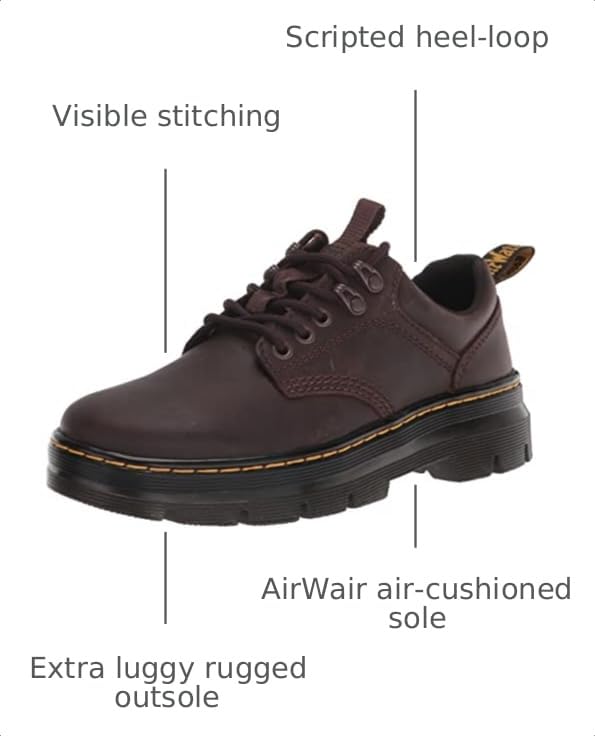 Image of Dr. Martens Unisex Adult 5 Tie Oxfords