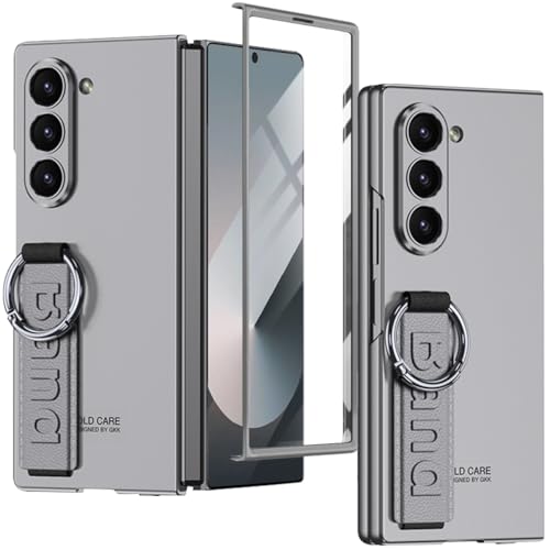 Miimall対応Galaxy Z Fold 6 ケース バンパー スタンド機能 耐衝撃 軽量 汚れ防止 ワイヤレス充電 保護フィルム付き 全身保護 カバー 傷防止 スタンド機能 携帯便利 Samsung Galaxy Z Fold 6 5G cover