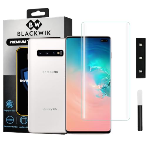 Image of Blackwik UV Curved Tempered Glass for Samsung S10 Plus | 1-Pack
