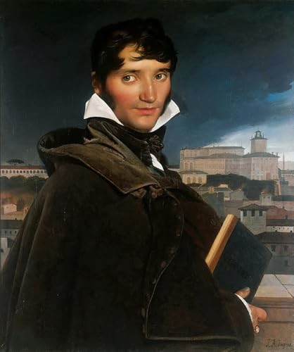 Peinture d'Art d'Affiche Portrait de Marius Granet Style Graffiti 60x90