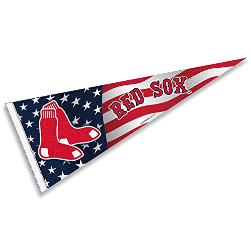 Fanion Red Sox Nation USA pour afficher votre ferveur baseball americain au mur
