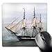 Price comparison product image 3dRose mp_38112_1 8 x 8-Inch USS Navy Constitution Ship Mouse Pad