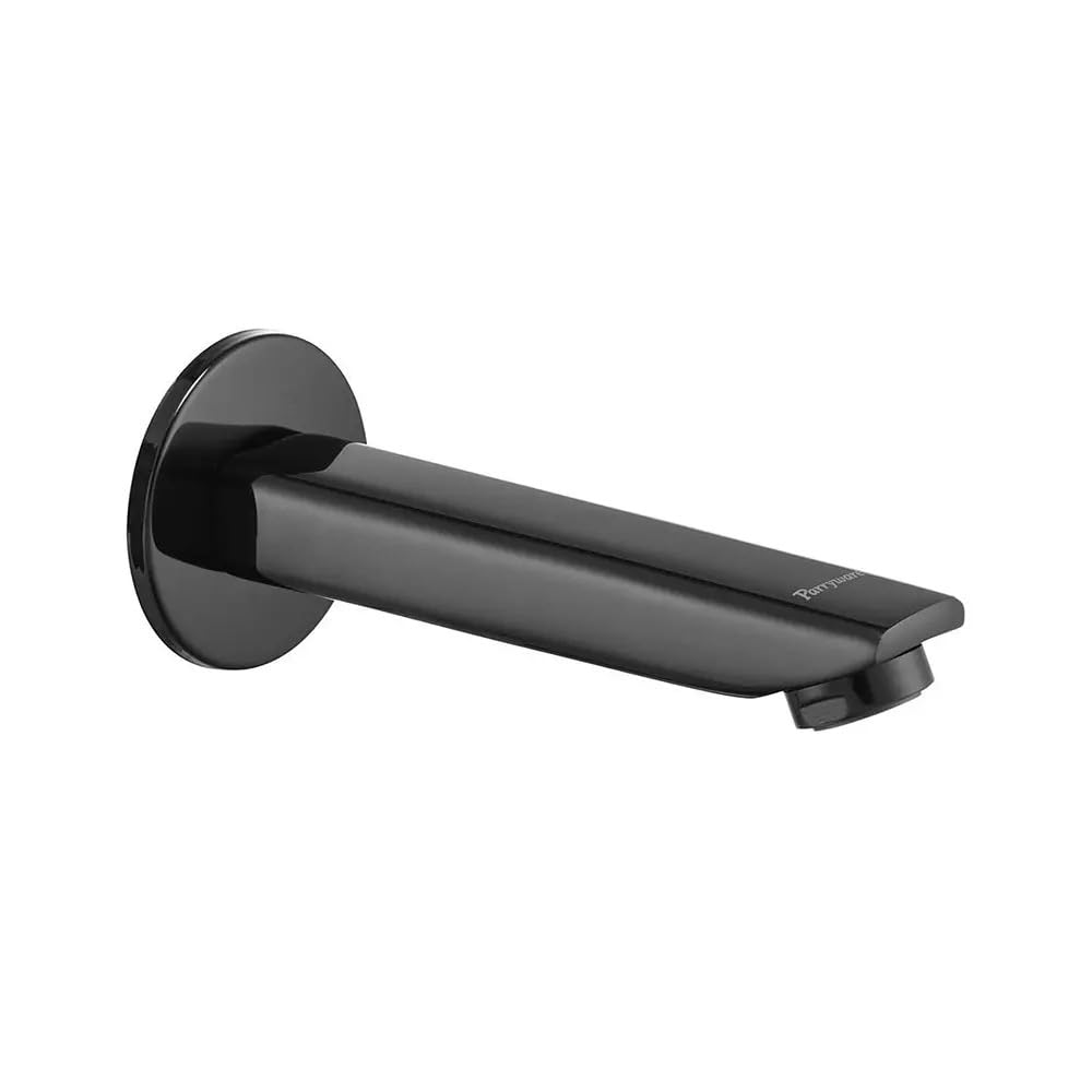 Parryware Praseo Wall-Mounted Spout – Matte Black Finish, G58277C – Brass Bathroom Faucet with Honeycomb Aerator-image-18