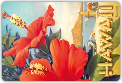 Pacifica Island Art Hawaiian Vintage Postcards for Mailing Pack of