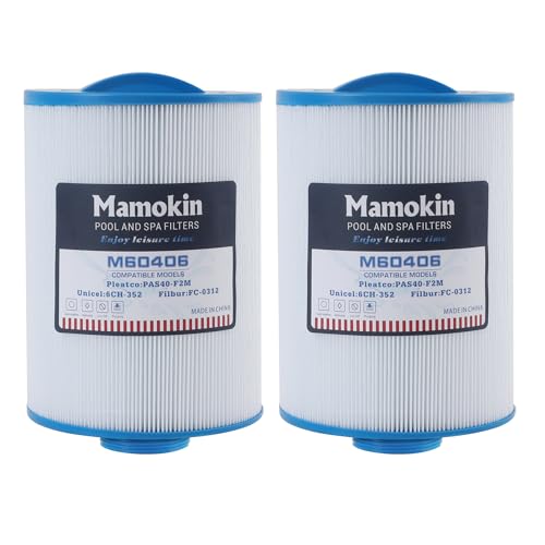 Spa filter cartridge 2-pack for 2" MPT with closed handle