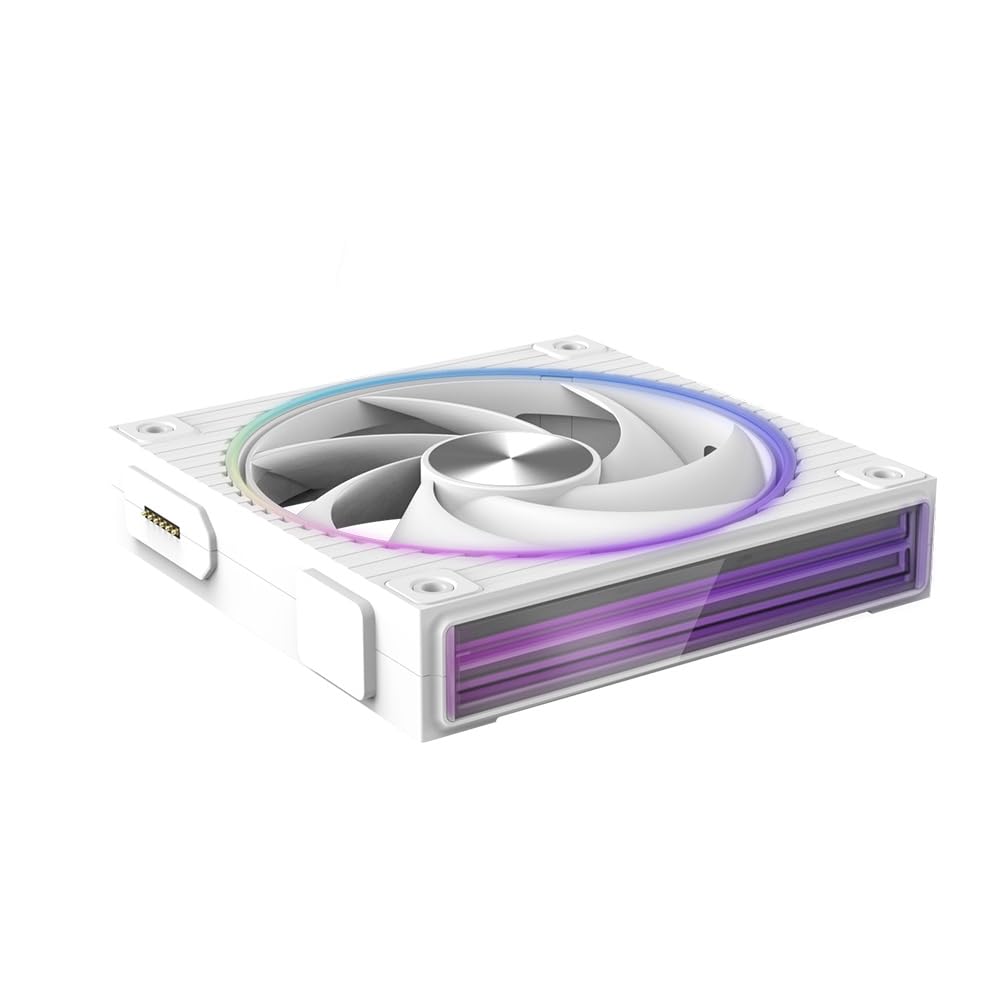 ZALMAN ZM-DF120 A3 WHITE Ventilateur de boîtier PC, lot de 3 unités