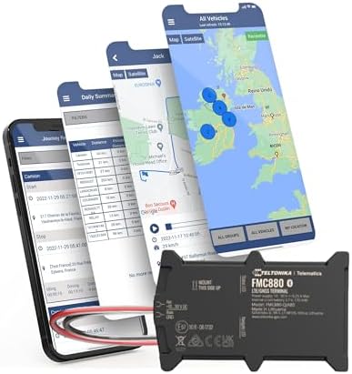 Tracker GPS Tracki Mini En Temps Réel - Pour Voiture, Chien, Enfant, Magnétique Et Caché