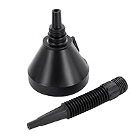 Vista 1 de Kit de gasolina flexible del colador de la pantalla de malla de la extensión del canalón del embudo de aceite del coche de 3 coches