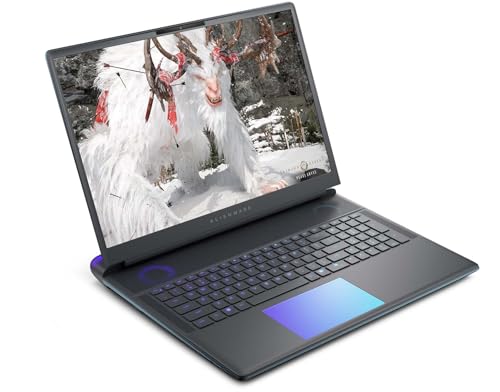 Image of Alienware 18 Area-51 AA18250 AI Gaming Laptop 18 inch WQXGA 300Hz, (Intel Ultra 9-275HX, GeForce RTX 5090 24GB, 64GB DDR5, 8TB PCIe SSD, Win 11 Pro) w /DKZ USB Port Expander