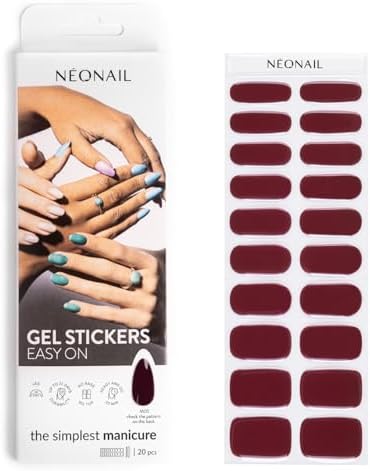 NEONAIL Lakier hybrydowy w naklejce Gel UV Stickers Easy On M10