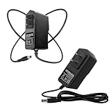 2-Pack 9V Power Adapter Compatible with Casio Keyboard AD-5, AD-5MU, WK-110, WK-200, LK-100, LK-220, CTK-496, CTK-573, CTK-700,CTK-710,CTK-720,CTK-2100 and More, 6.5ft Cord