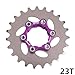 Aosekaa Single Speed Cassette Cog, Bike Freewheel, Bicycle Cassette Cog, Bike Single Speed Conversion Set for Mountain Road Bikes, 23T