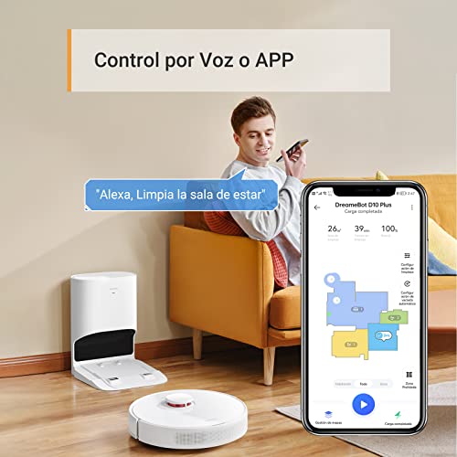 Dreame-D10Plus-Robot-Aspirador-y-Fregasuelos-Vaciado-Automatico-de-Suciedad-Durante-45-dias-Navegacion-Laser-Potente-4000pa-Succion-5200-mAh-190-min Dreame-D10Plus-Robot-Aspirador-y-Fregasuelos-Vaciado-Automatico-de-Suciedad-Durante-45-dias-Navegacion-Laser-Potente-4000pa-Succion-5200-mAh-190-min