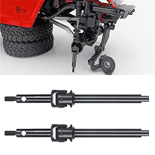 Runup Eje de eje de transmisión CVD delantero para 1/24 RC Crawler Axial SCX24 Deadbolt Chevrolet Wrangler Gladiator Bronco Upgrade