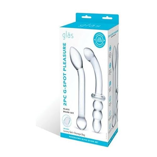 Glas 2 Pc G-spot Pleasure Glass Dildo Set - Clear Glas Pleasure Glass Dildo Set - Model G2PCGS-CLR: The Ultimate G-spot Exploration Kit for Unparalleled Pleasure and Intense Stimulation -  ASK GRANDPA GOURMET COFFEES, Glas 2 Pc G-spot Ple c1715d26-4ad6-4