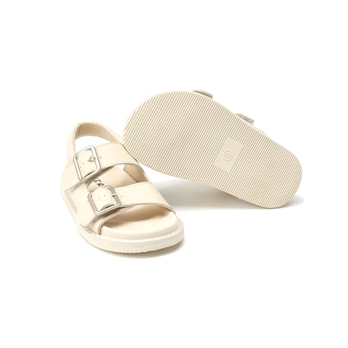 Girls Open Toe Flat Sandals Summer Casual Sandals Shoes Toddler/Little Kid/Big Kid3