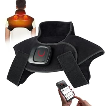 best neck and shoulder heating pad with massager