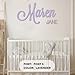 Personalized Wooden Name Sign for Nursery – Custom Baby Name Wall Letters, Wood Name Sign for Kids Room, Baby Shower Gift - Wooden Nursery Sign