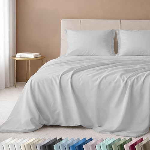 California Design Den Twin Sheet Set - 600TC Cotton Sateen