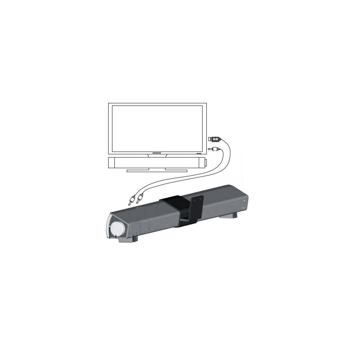 Alden I-Sound-HD Barre DE Son Stereo I-Sound Camping Car