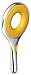 Produktbild GROHE Handbrause Rainshower Icon, 2 Strahlarten, gelb, 27446000