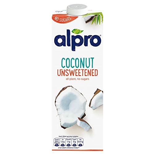 Alpro Coconut Unsweetened - 1000ml - Pack of 1 Alpro Coconut Unsweetened - 1000ml - Pack of 1