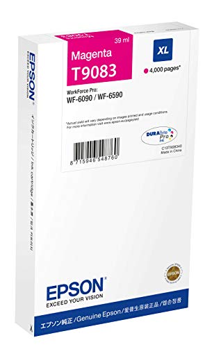 Epson Cartucho Original T9083 Magenta - C13T908340 [ML-39][PAG-4000]