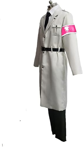 Miniatura 2 de Attack on Titan Temporada 4 Cosplay Marley Uniforme Militar Conjuntos de Anime Halloween Fiesta