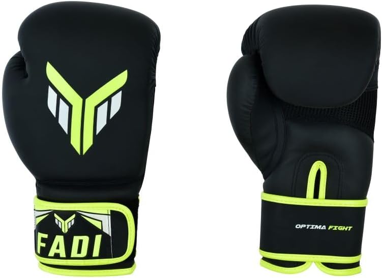 Optima Fight Boxing Gloves - High-Performance Gear for Muay Thai, MMA, Kickboxing, and Heavy Bag Training - Perfect for Training, Sparring and Fight Sessions