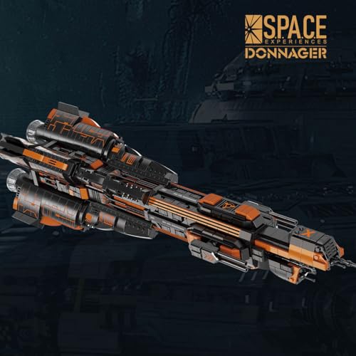 DERELOAS Spacecraft Building Blocks Set- Spaceship Building Kits for Adults, 3D Spacecraft Model Kits, DIY Interstellar Model Building Bricks, Home Decor Gift for Christmas (6395PCS) - Image 4