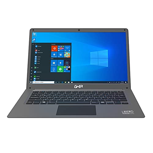 Tabletas, Personal Computer GHIA Notebook Libero LH414CP. Pantalla 14.1 Pulgadas HD, Procesador Celeron N4020. 4GB RAM LPDDR4, Memoria 128GB EMMC, Sistema operativo Windows 10 Pro.