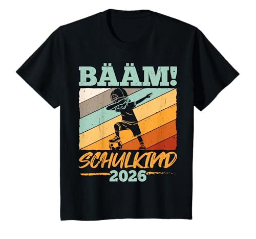 Kinder BÄÄM Schulkind 2026 Grundschule Schulkind Schule Einschulung T-Shirt