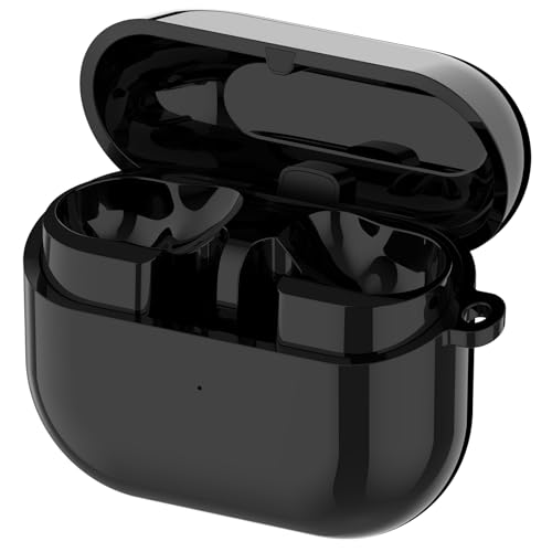 Charging Case Inended for Samsung Galaxy Buds 3 Pro,Replacement Charger Station with USB C Cable Wired Earbuds Charger Case Dock Stand Cradle Cover (Black)
