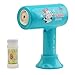 Zilosconcy Macchina per bolle di sapone per bambini, asciugacapelli elettrico, con luce e musica, giocattolo interattivo per genitori e bambini Blu Taglia unica
