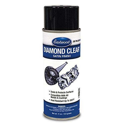 Eastwood Diamond Clear DTM and Painted Surfaces Aerosol Satin 11 Oz | 1 Pack