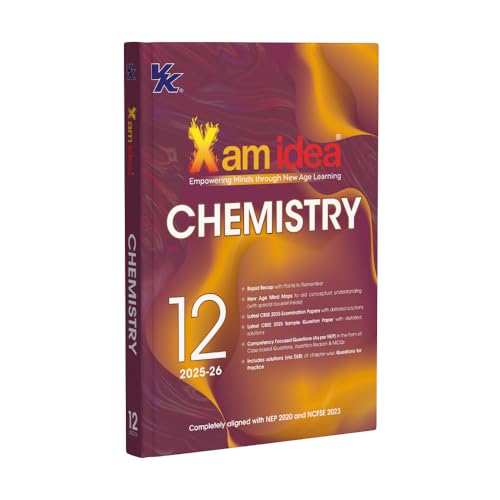 Xam idea Class 12 Chemistry | 2025–26 Edition | CBSE Board | NEP & NCFSE Alig...