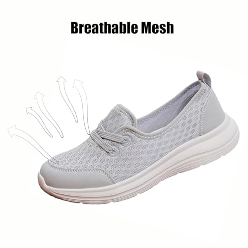 Ideacloth Orthopedic Shoes for Women, Women's Casual Lightweight Soft Sole Mesh Comfort Orthopedic Shoe2
