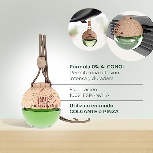 Amb Cristalinas Coche Pinza Manzana 6Ml