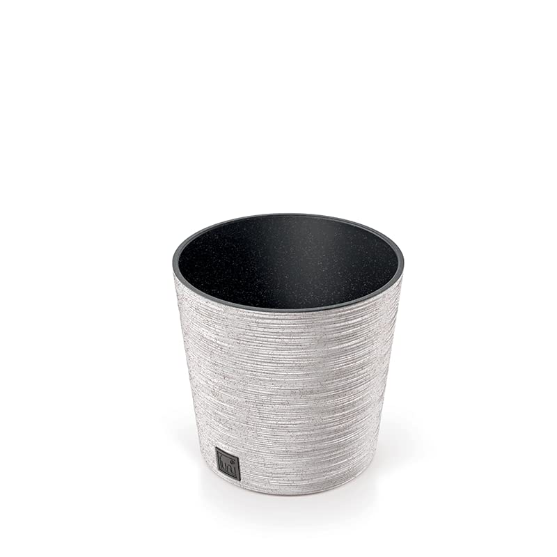 Gardening Naturally Fora Flowerpots, Stylish and Durable Plant Pots for Indoor and Outdoor Use (Round Pot 30cm - White) — image 1